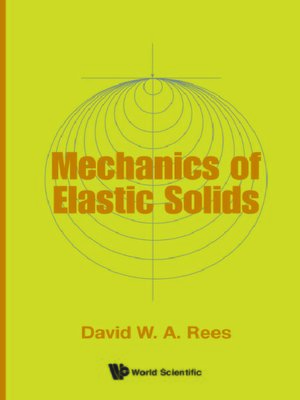 cover image of Mechanics of Elastic Solids